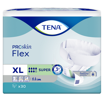 TENA Flex super plenkové kalhotky 7 kapek vel. XL 30 ks