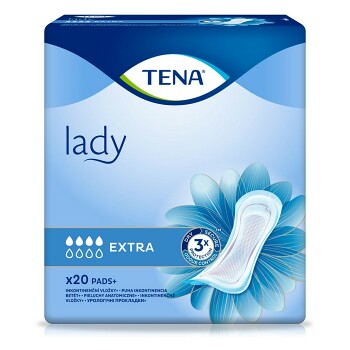 TENA Lady extra inkontinenční vložky 4 kapky 20 ks