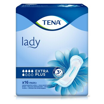 TENA Lady Extra Plus absorpční vložky 5 kapek 16 ks