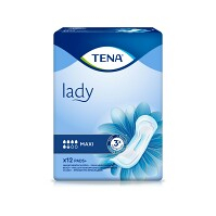 TENA Lady maxi absorpční vložky 5,5 kapek 12 ks