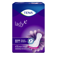 TENA Lady maxi night inkontinenční vložky 12 kusů 760985 TENA Lady maxi night inkontinenční vložky 12 kusů 760985