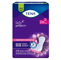 TENA Lady maxi night inkontinenční vložky 12 kusů 760985