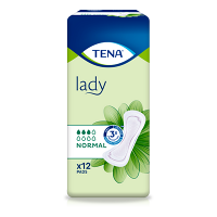 TENA Lady normal absorpční vložky 3 kapky 12 kusů