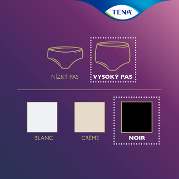 TENA Lady Pants Plus Noir natahovací kalhotky vel.M 9 ks