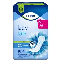 TENA Lady slim extra inkontinenční vložky 10ks 760759