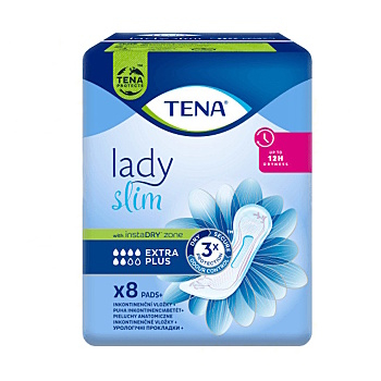 TENA Lady Slim Extra Plus inkontinenční vložky 6 kapky 8 kusů (Inkontinenční vložky)