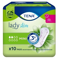 TENA Lady Slim Mini inkontinenční vložky 2 kapky 10 kusů 757148