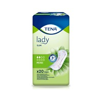 TENA Lady Slim Mini inkontinenční vložky 2 kapky 20 kusů