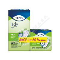 TENA Lady Slim Mini inkontinenční vložky 20 kusů +50% navíc 760293