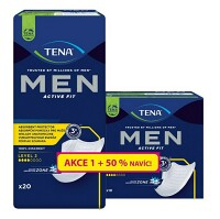 TENA Men level 1 inkontinenční vložky pro muže 36 kusů +50% navíc