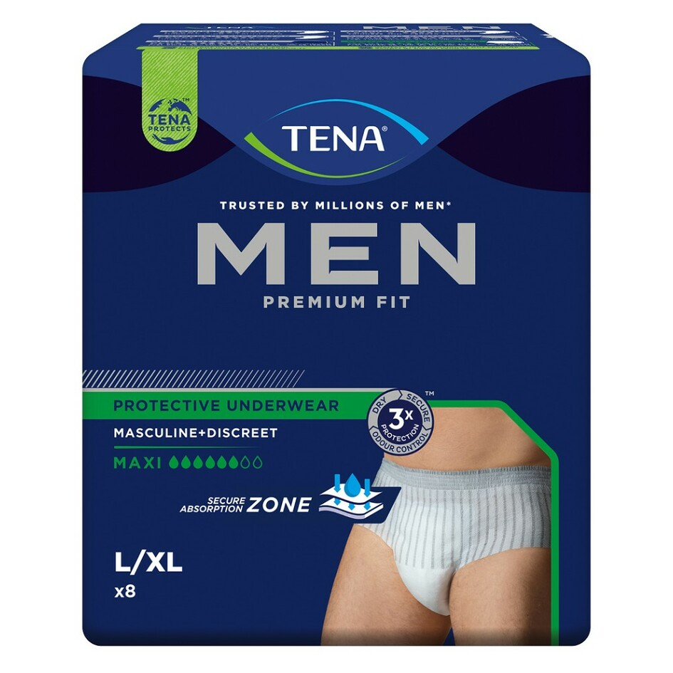 Levně TENA Men pants maxi PU L/XL 8 kusů 798307
