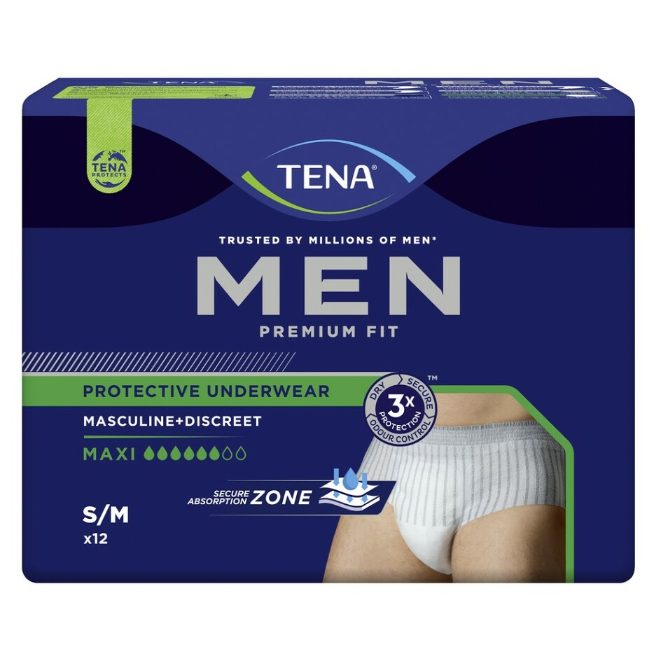 Levně TENA Men pants maxi PU S/M 12 kusů 798308