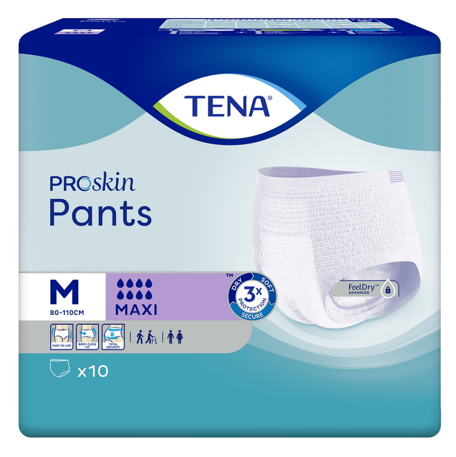 Levně TENA Pants Maxi inkontinenční kalhotky vel. M 10 kusů