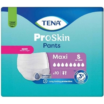 TENA Proskin pants maxi inkontinenční kalhotky S 10 kusů (Inkontinenční kalhotky natahovací)