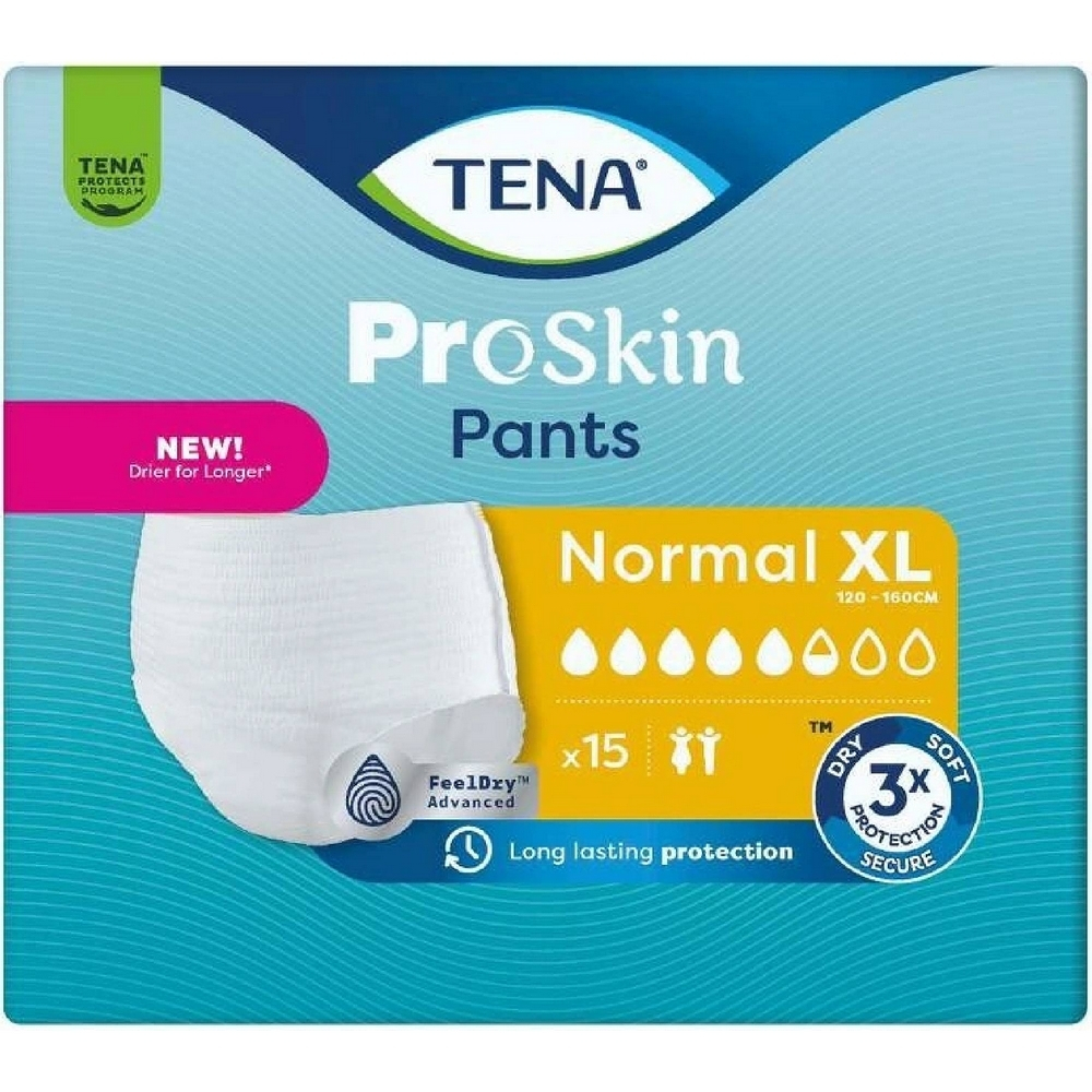 TENA Proskin pants normal inkontinenční kalhotky XL 15 kusů