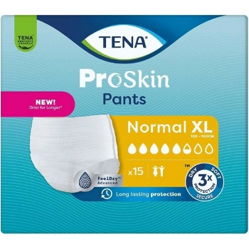TENA Proskin pants normal inkontinenční kalhotky XL 15 kusů (Inkontinenční kalhotky natahovací)