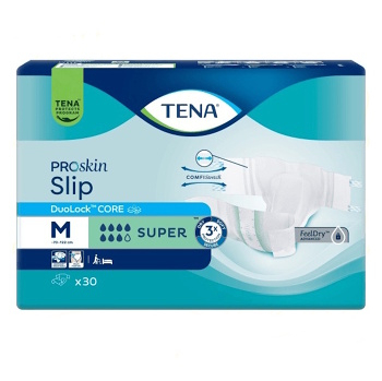 TENA Proskin Slip Super Medium inkontinenční kalhotky zalepovací 30 ks (Inkontinenční kalhotky zalepovací)