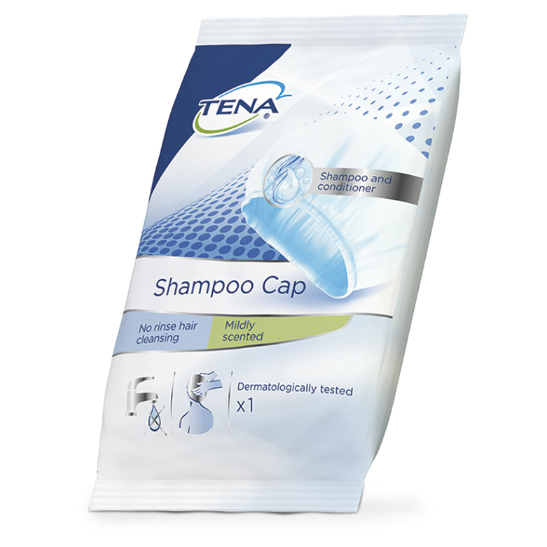 Levně TENA Shampoo Cap Mycí čepice 1 ks