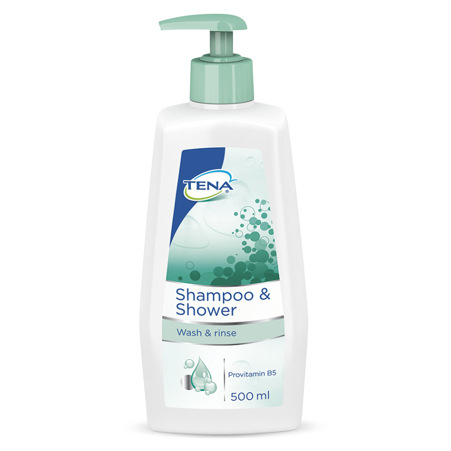 Levně TENA Shampoo & shower 500 ml