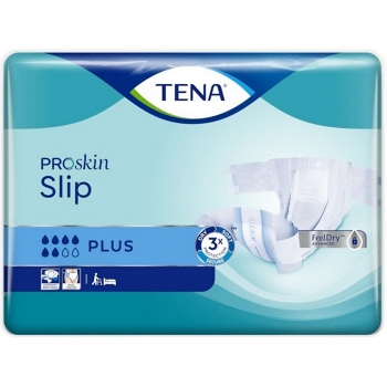 TENA Slip plus inkontinenční kalhotky XS 30 kusů (Inkontinenční kalhotky natahovací)