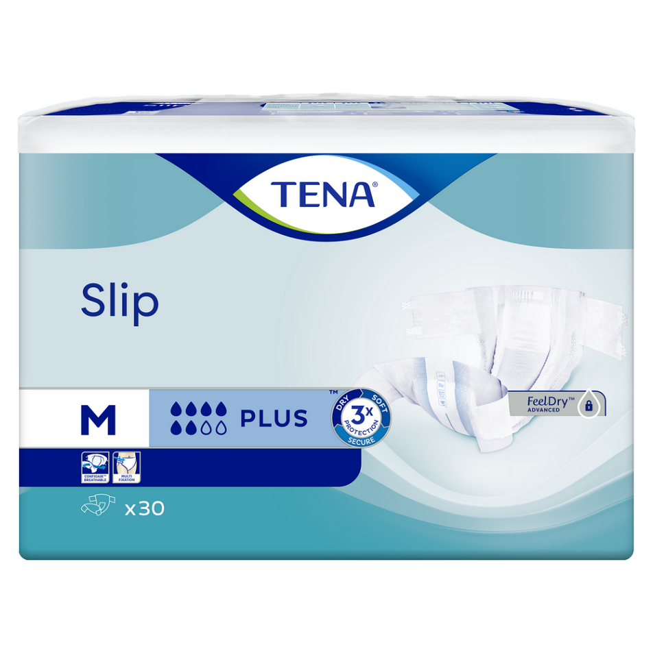 E-shop TENA Slip plus plenkové kalhotky M 30 kusů