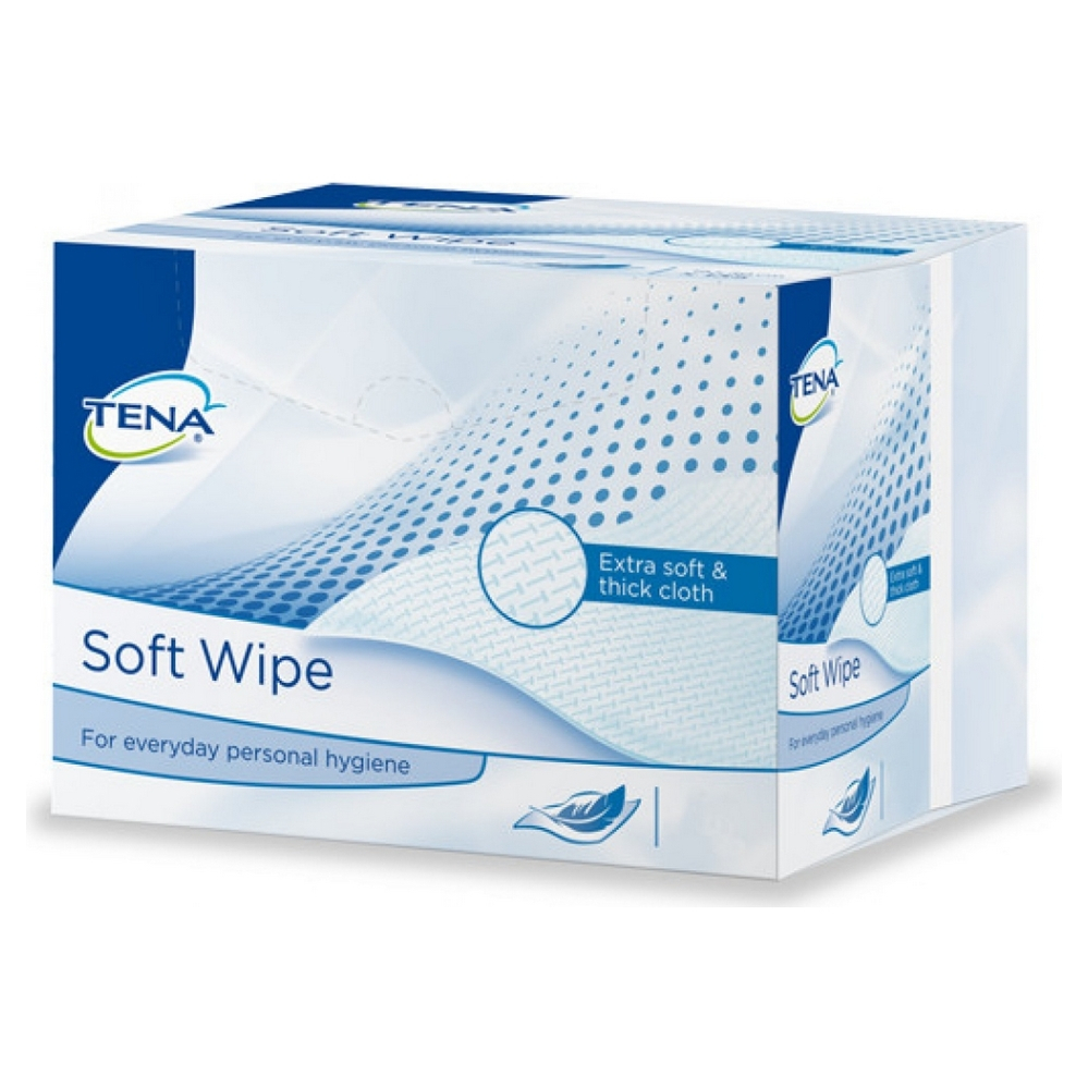 TENA Soft wipe jemná utěrka 135 kusů