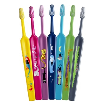 TEPE Kids Zubní kartáček Select Compact ZOO Soft 1ks (Klasické kartáčky) - Klasické