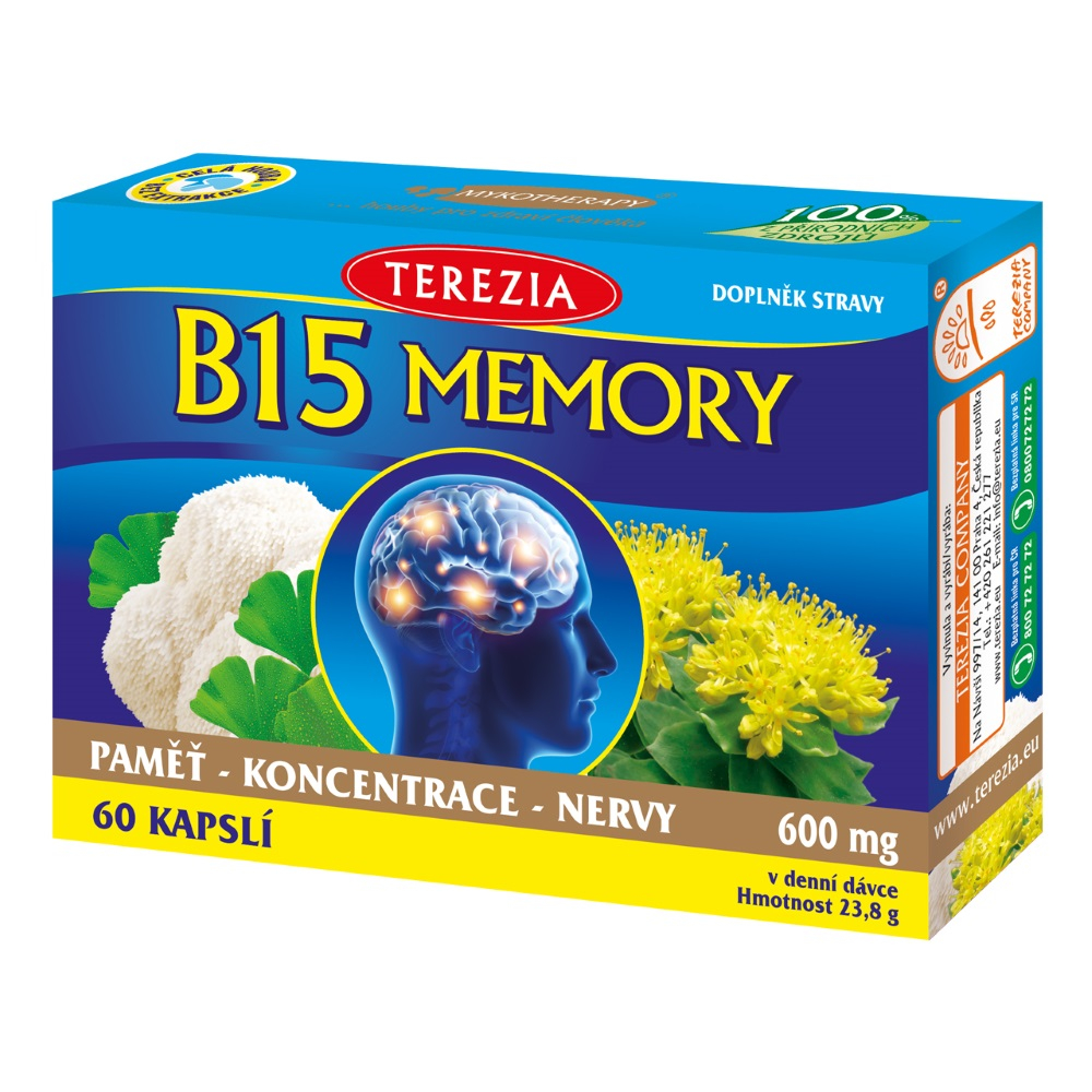 Obrázek TEREZIA B15 Memory 60 kapslí