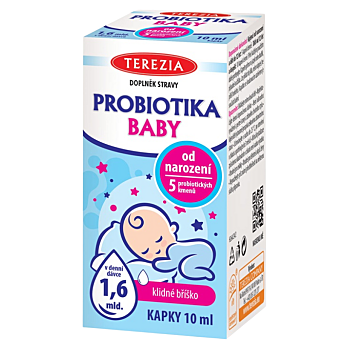 TEREZIA Probiotika baby kapky 10 ml (Probiotika a laktobacily) - Vícesložkové
