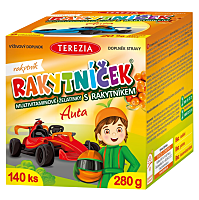 TEREZIA Rakytníček želatinky auta 140 kusů