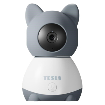 Tesla Smart 360 Baby Gray Full HD kamera, rozbalené