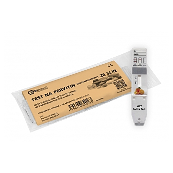 IVD BIOTECH Test na pervitin (metamfetaminy) ze slin 1 kus (Drogové testy)