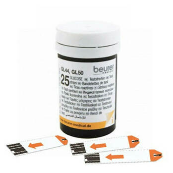 BEURER Testovací proužky ke glukometru GL 44/GL 50 2 x 25 kusů