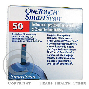 Testovací proužky SmartScan 50 ks