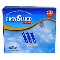 EASYGLUCO Testovací proužky pro glukometr 50 kusů
