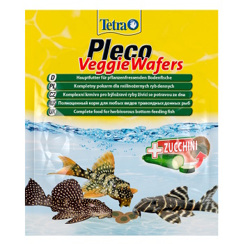 TETRA Pleco Veggie Wafers sáček 15 g (Krmivo pro rybičky)