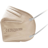 TEX-TECH FFP2 Premium respirátor béžový 10 kusů TEX-TECH FFP2 Premium respirátor béžový 10 kusů