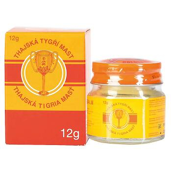 Thajská tygří mast Golden Cup balm 12 g