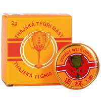 Thajská tygří mast Golden Cup balm 2 g