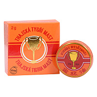Thajská tygří mast Golden Cup balm 2 g