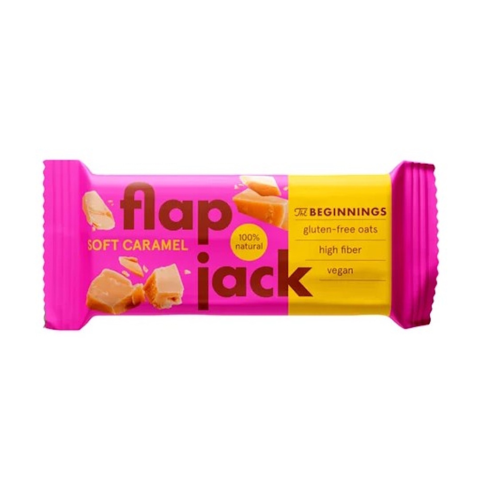 THE BEGINNINGS Flapjack ovesný karamel bezlepkový 60 g