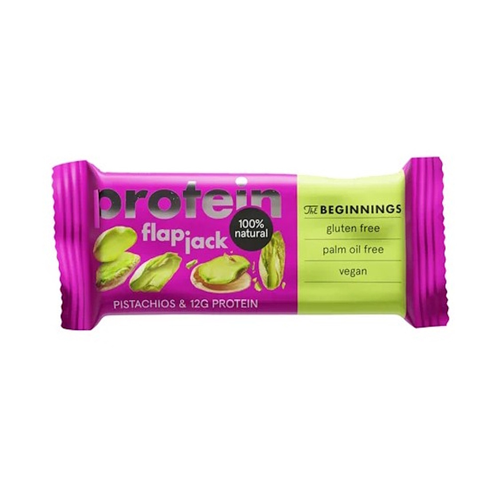 THE BEGINNINGS Flapjack proteinový pistácie bezlepkový 60 g