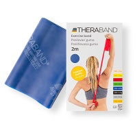 THERA-BAND Posilovací guma modrá - extra silná 2 m