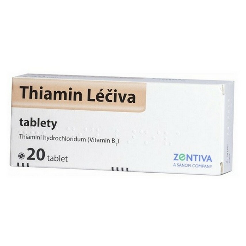 E-shop THIAMIN Léčiva 50 mg 20 tablet
