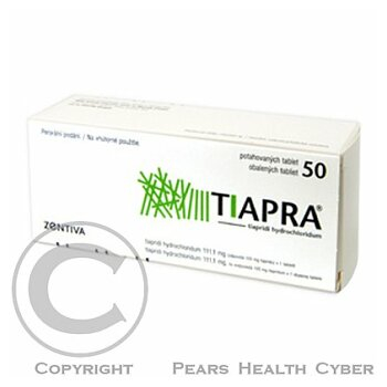 TIAPRA  100X100MG Potahované tablety