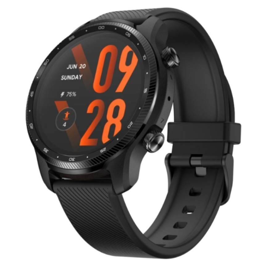 E-shop TicWatch Pro 3 Ultra GPS Shadow Black chytré hodinky