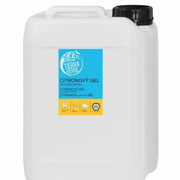 TIERRA VERDE Citronový gel na vodní kámen 5 l (Ekologické úklidové prostředky) - Ekologické