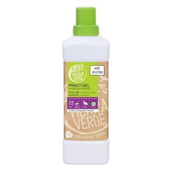 TIERRA VERDE Prací gel s BIO levandulí 1 l (Ekologické prací prostředky) - Ekologické