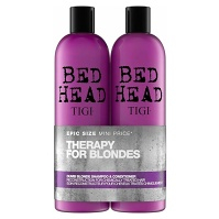 TIGI Bed Head Dumb Blonde Sada šampon 750 ml + kondicionér 750 ml