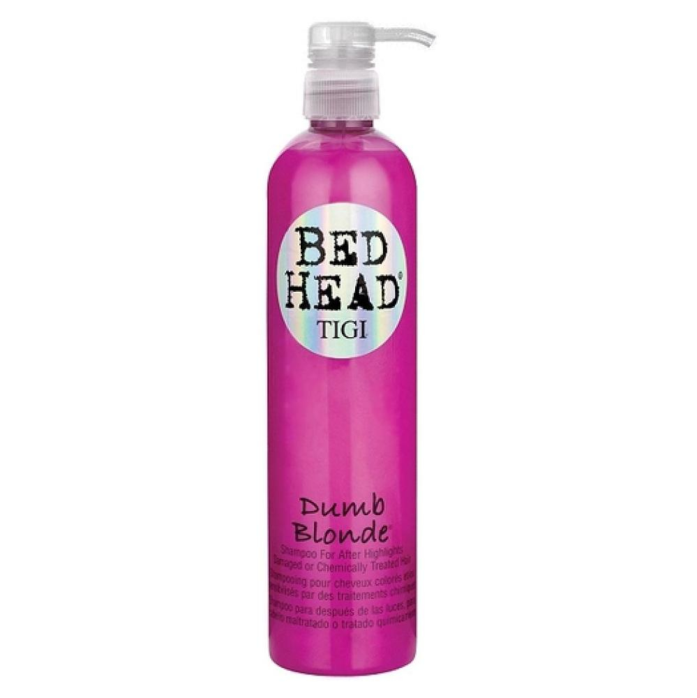 Tigi Bed Head Dumb Blonde Shampoo 750ml Šampon pro poškozené vlasy